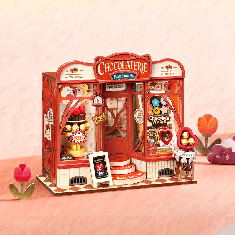 Sweet Chocolate Shop - Rolife - Maqueta Miniatura