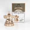 Merry Go Round - Rompecabezas 3D - Maqueta de Madera Rolife