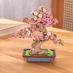 Sakura Bonsai - Rompecabezas 3D - Maqueta de Madera Rolife