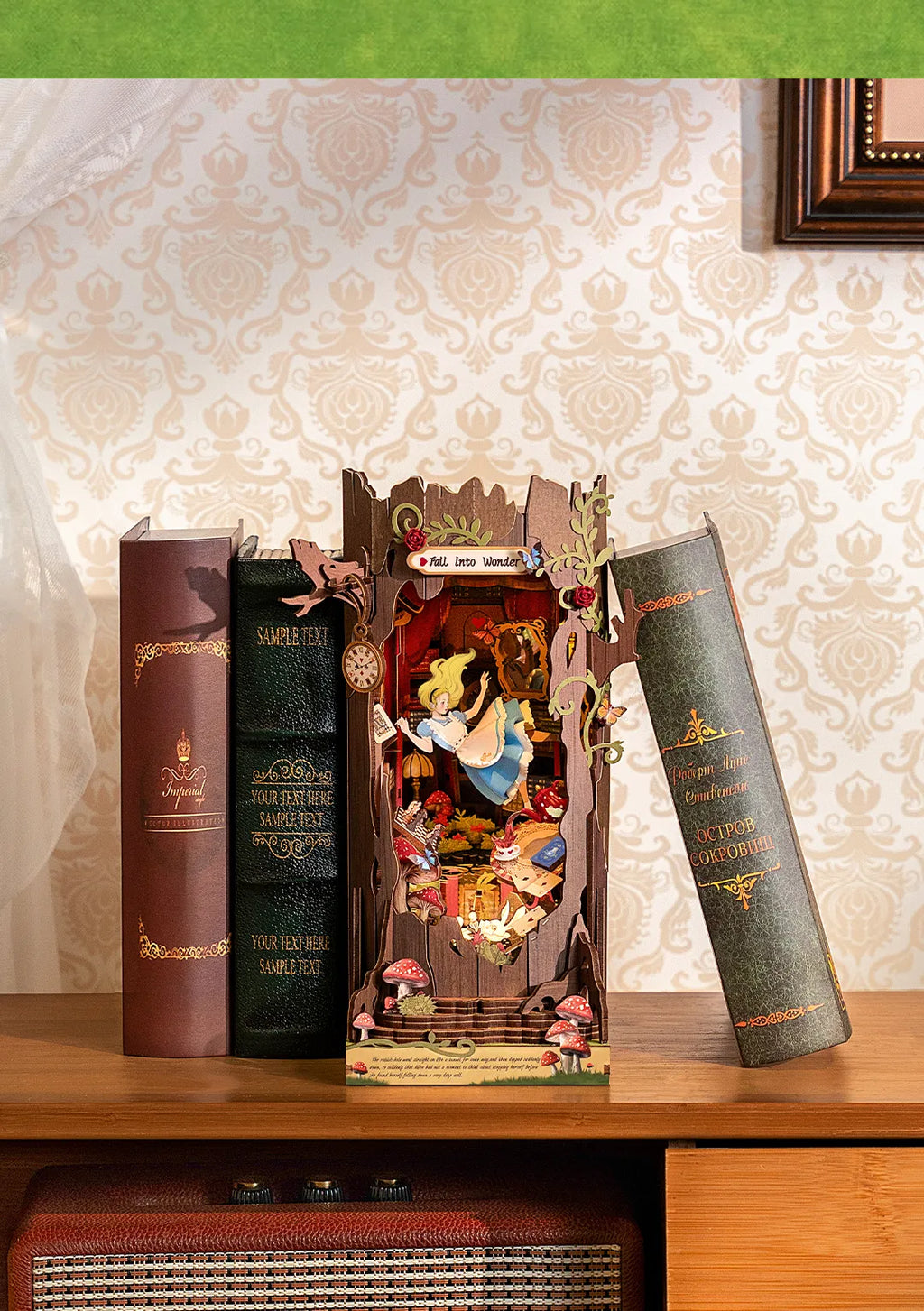 Fall Into Wonder - Sujeta Libros - Maqueta Rolife