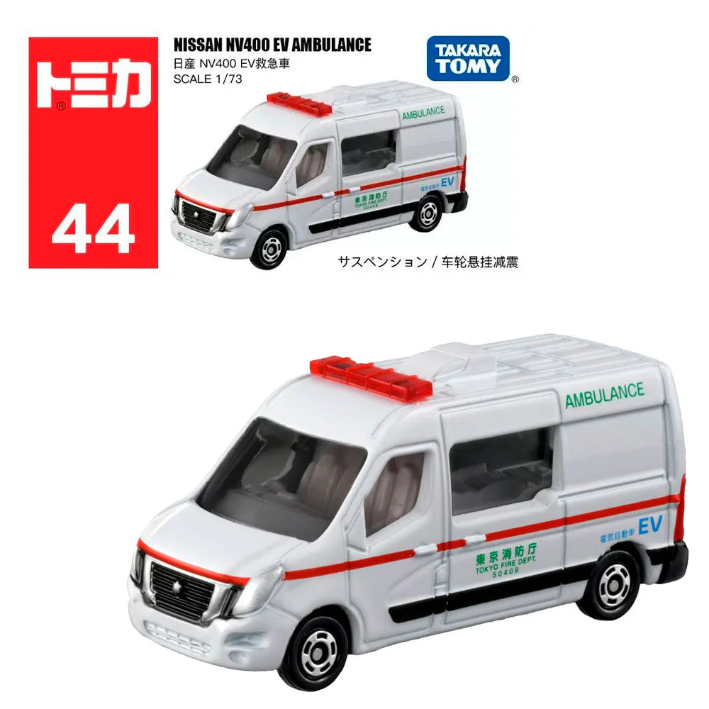 NISSAN NV400 EV AMBULANCE - Tomica Básico - Takara Tomy