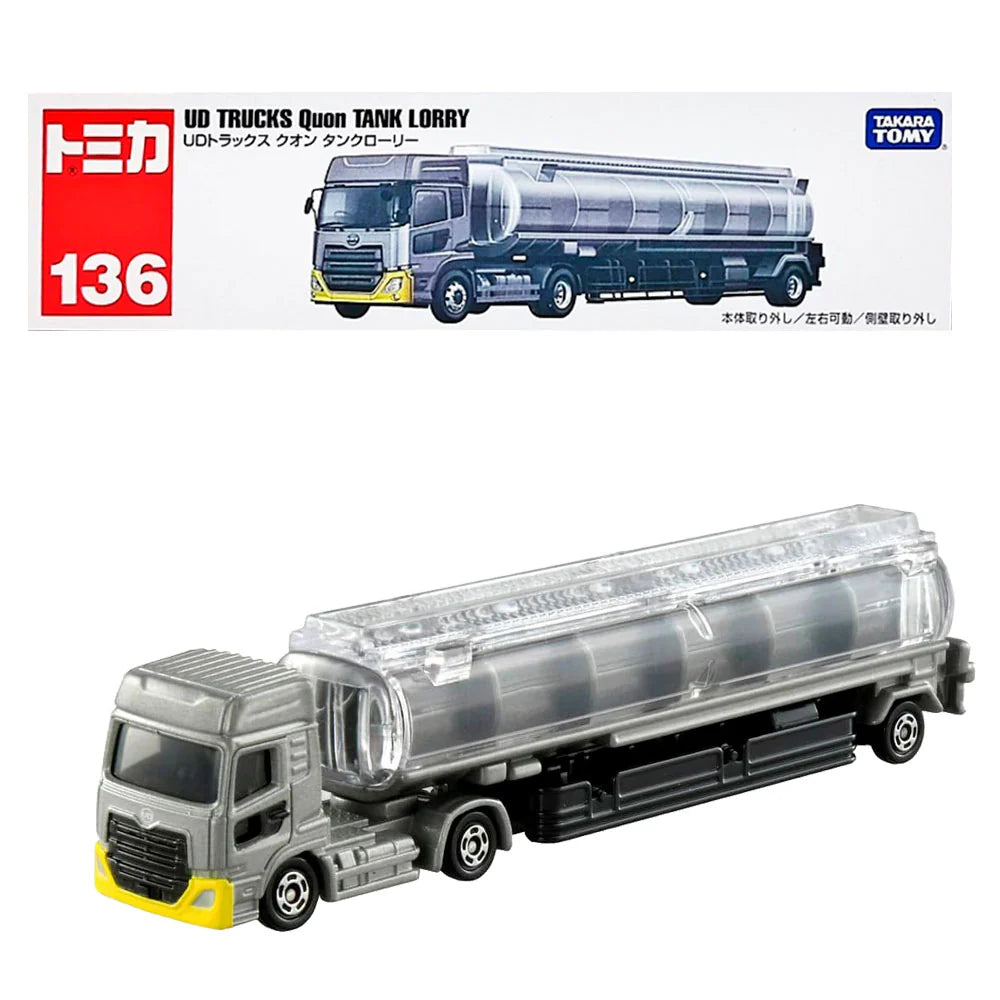 TRUCKS QUON TANK TRUCK - Tomica Básico - Takara Tomy