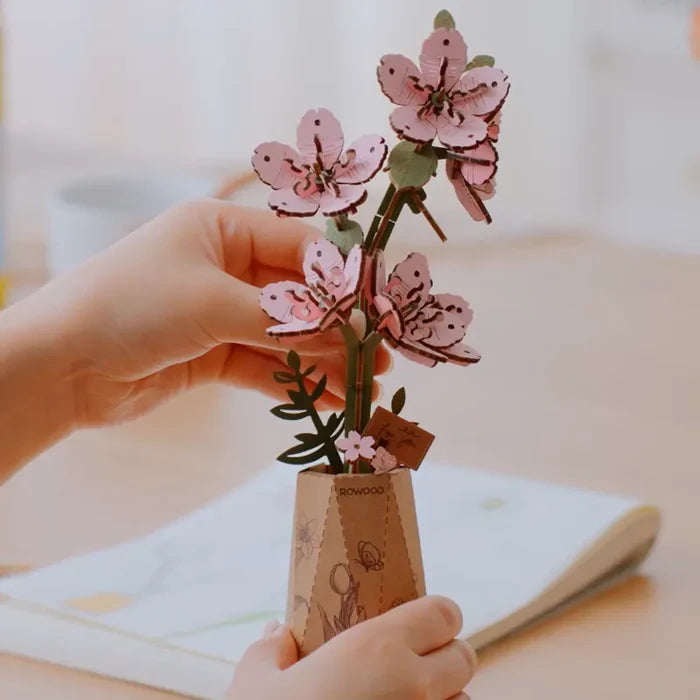 Sakura - Rompecabezas 3D - Maqueta de Madera Robotime