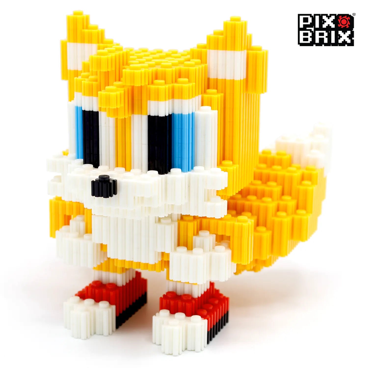 Colitas/Tails Armable 3D  - Sonic the Hedgehog  - Pix Brix