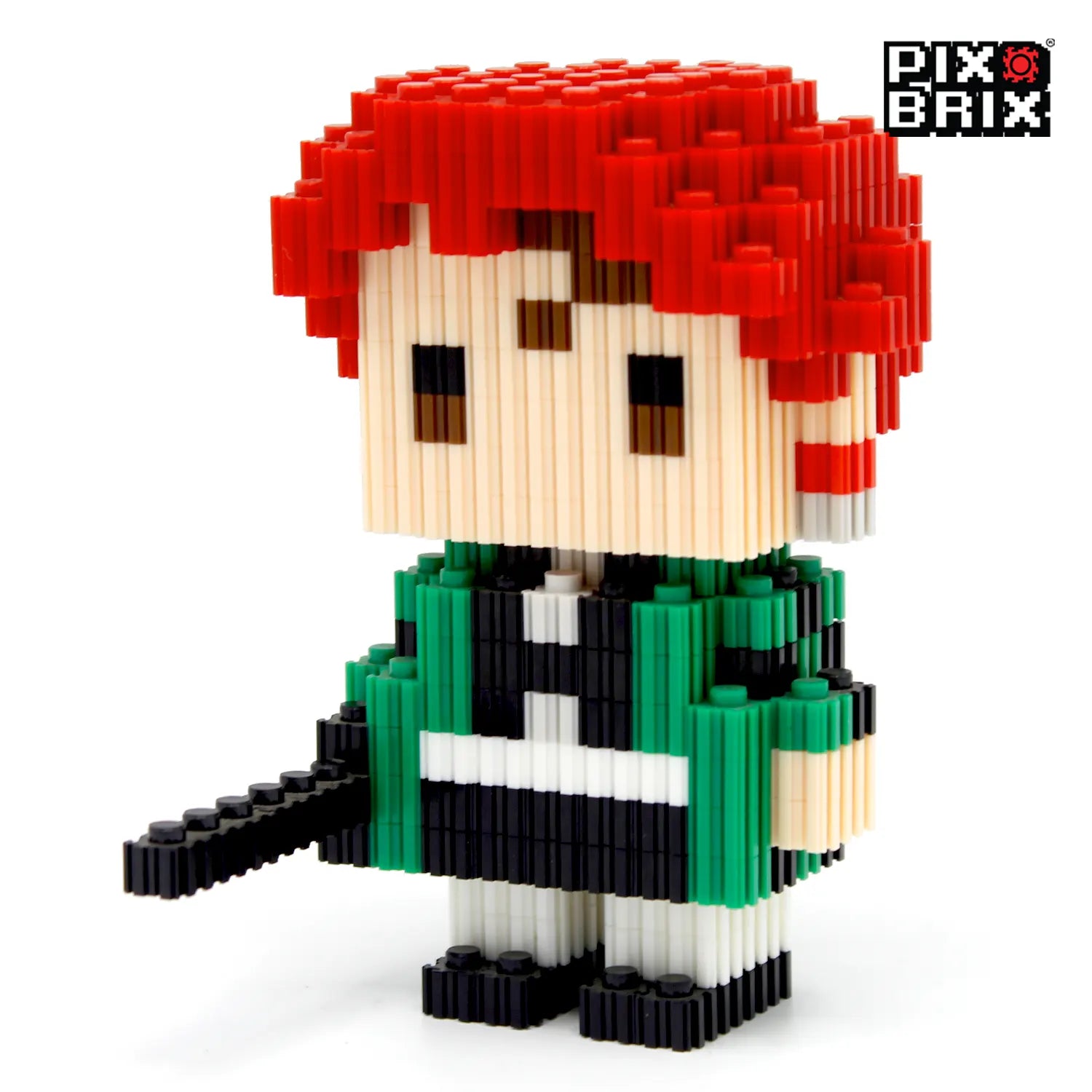 Tanjiro Kamado Armable 3D - Demon Slayer - Pix Brix