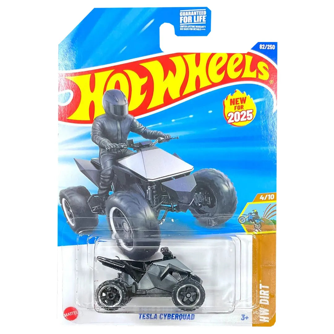 Tesla Cyberquad - Dirt 4/10 - Hot Wheels