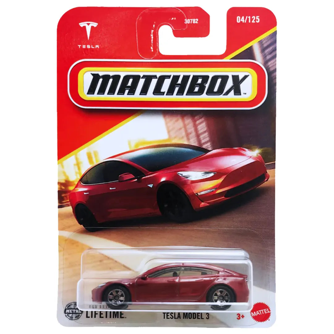 Tesla Model 3 - 04/125 - 2025 - Matchbox