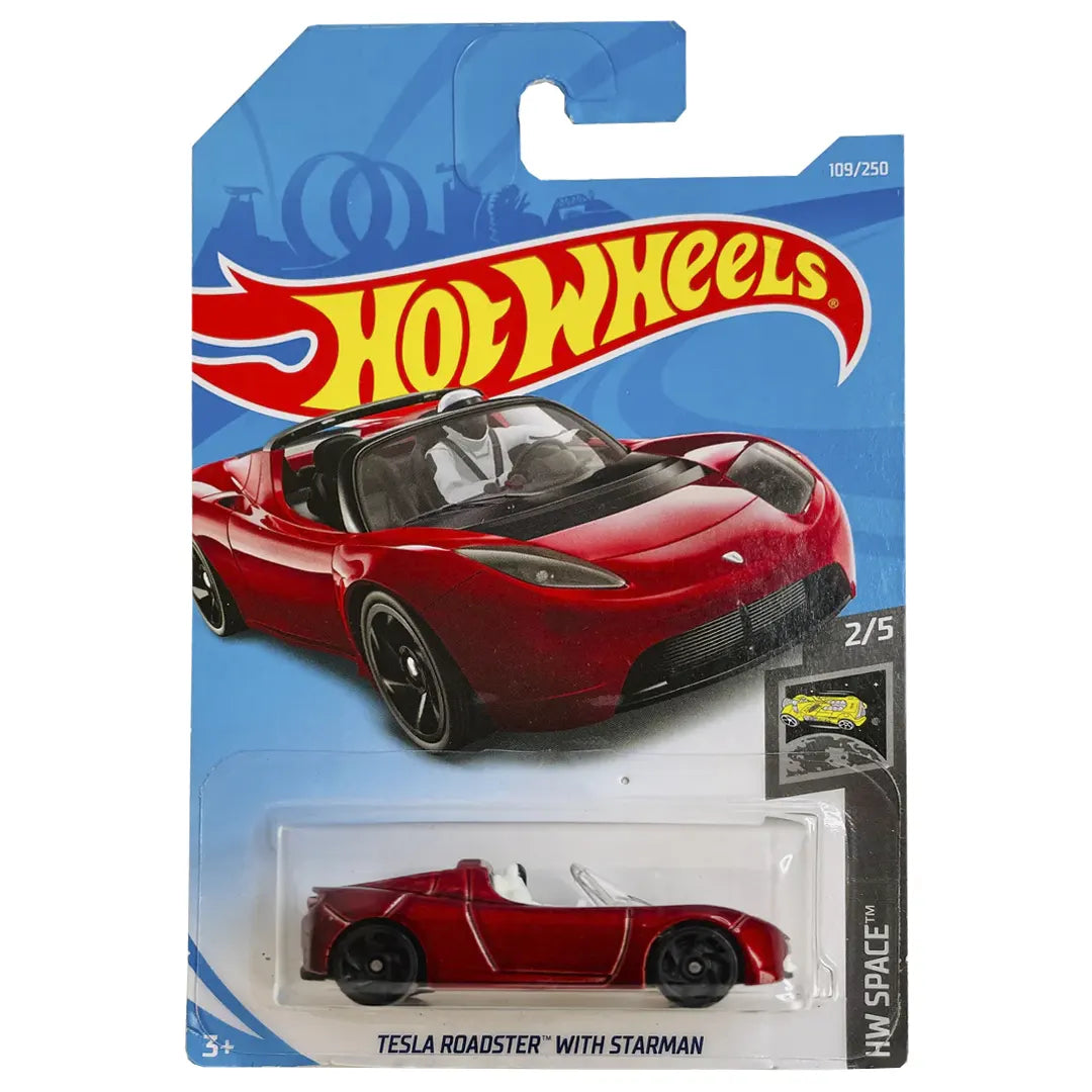 Tesla Roadster With Starman - Space 2/5 - Hot Wheels