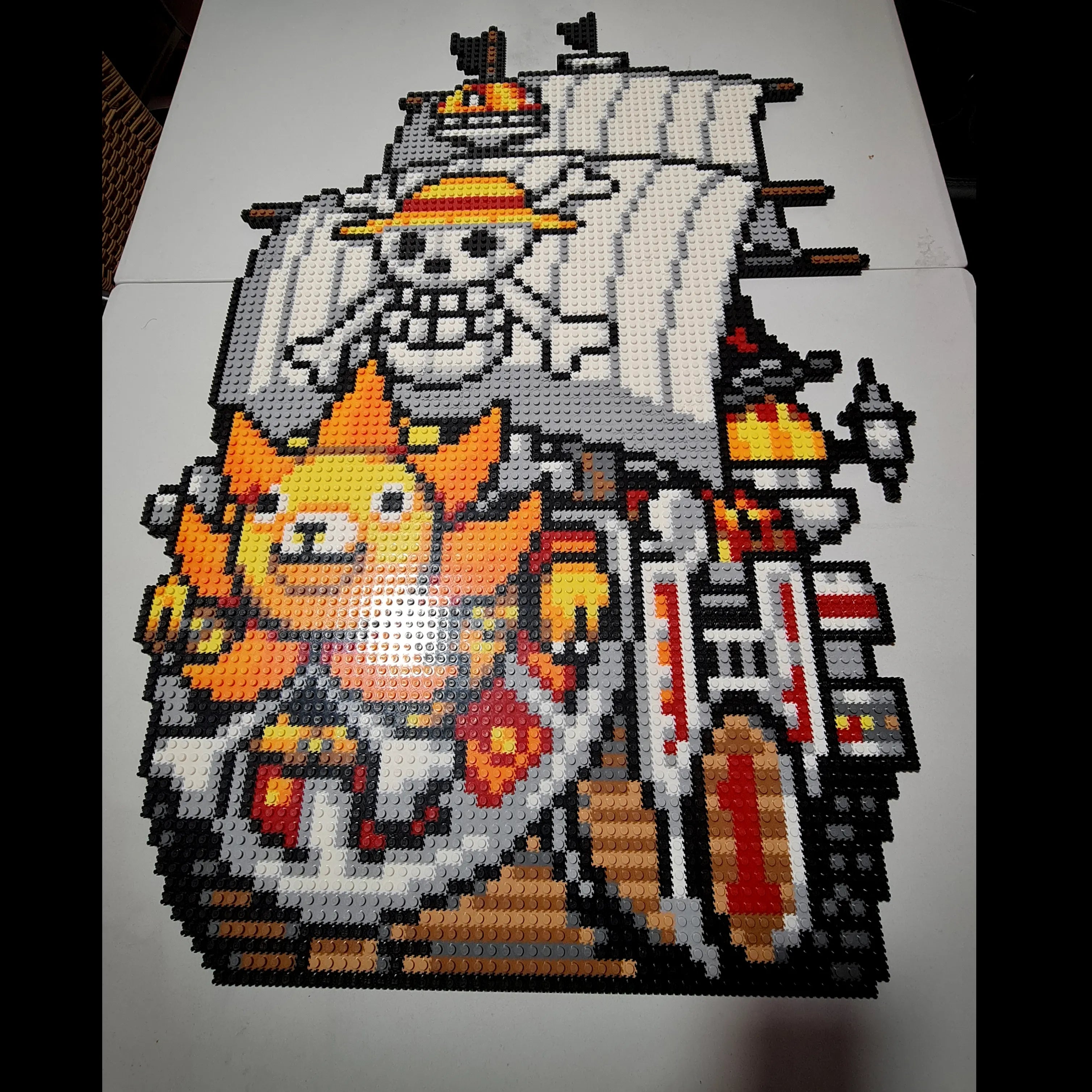 Thousand Sunny Puzzle 2D - 86 x 59cm - One Piece - Pix Brix