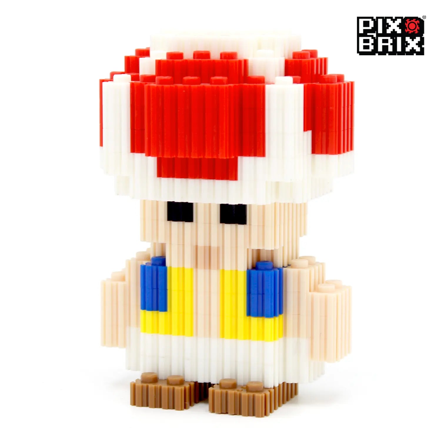 Toad Armable 3D - Mario Bros - Pix Brix