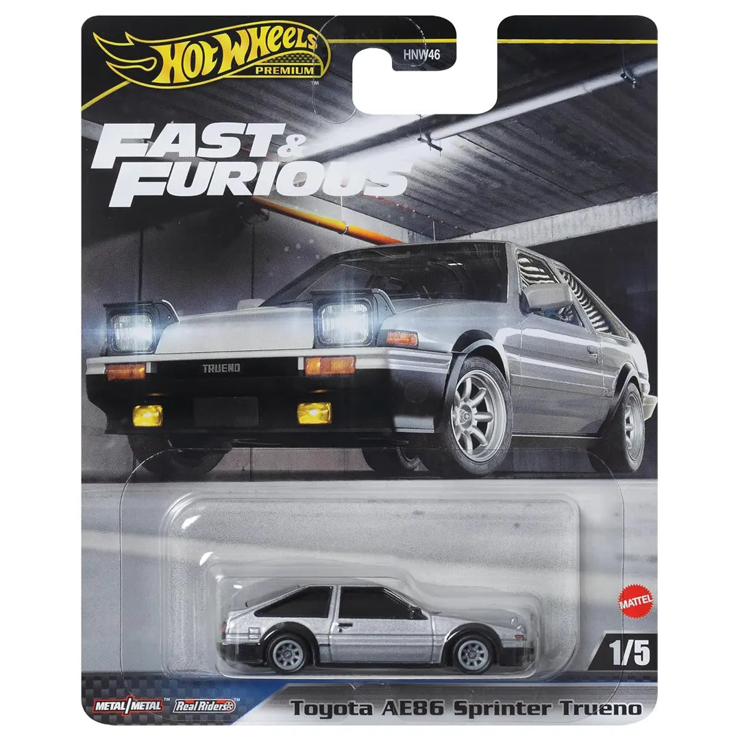 Toyota Ae86 Sprinter Trueno - Fast y Furious 1/5 - Hot Wheels