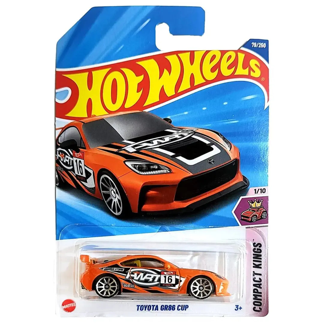Toyota Gr86 Cup - Compact Kings 1/10 - Hot Wheels