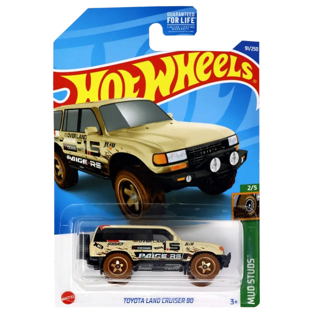 Toyota Land Cruiser 80 - Mud Studs 2/5 - Hot Wheels