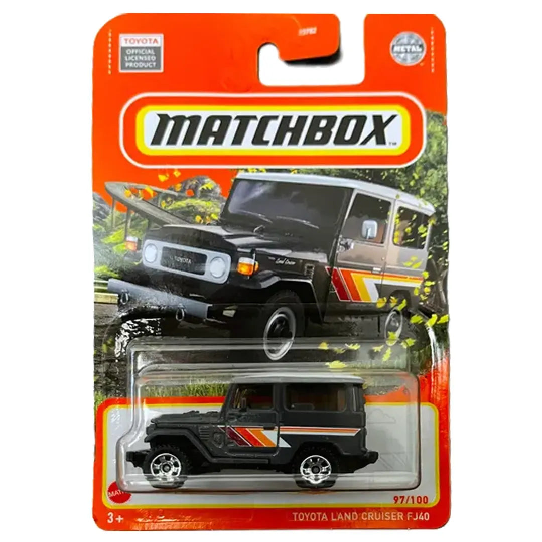 Jouet Miniature Matchbox Toyota Land Cruiser FJ40 - Modèle Réduit De Collection - 3