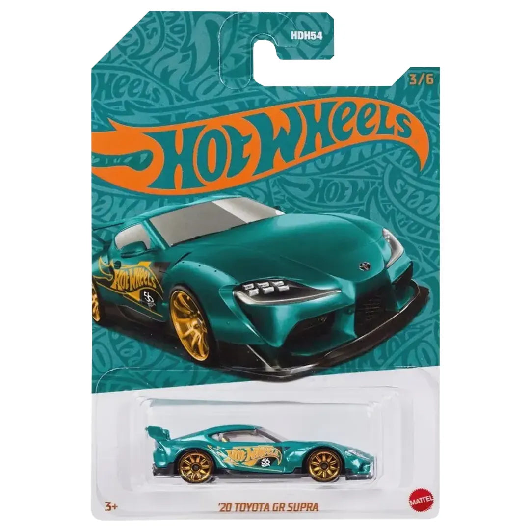 20 Toyota Supra - Green and Gold 3/6 - Hot Wheels