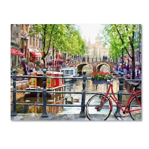 Puentes Amsterdam (30x40 cm) - Pinturas de Diamantes