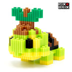 Turtwig Armable 3D - Pokemon - Pix Brix