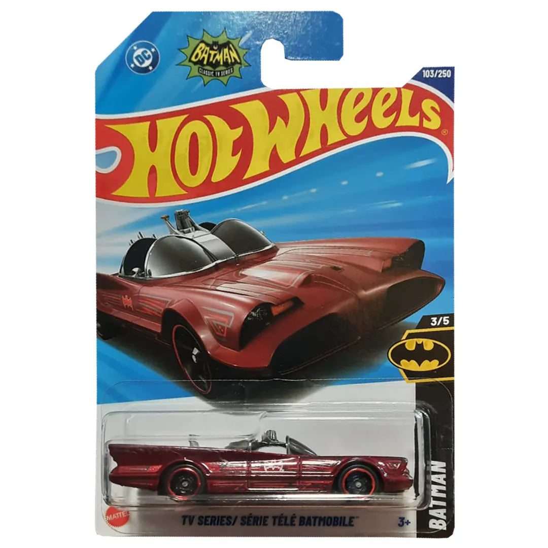 Tv Series Batmobile - Batman 3/5 - Hot Wheels