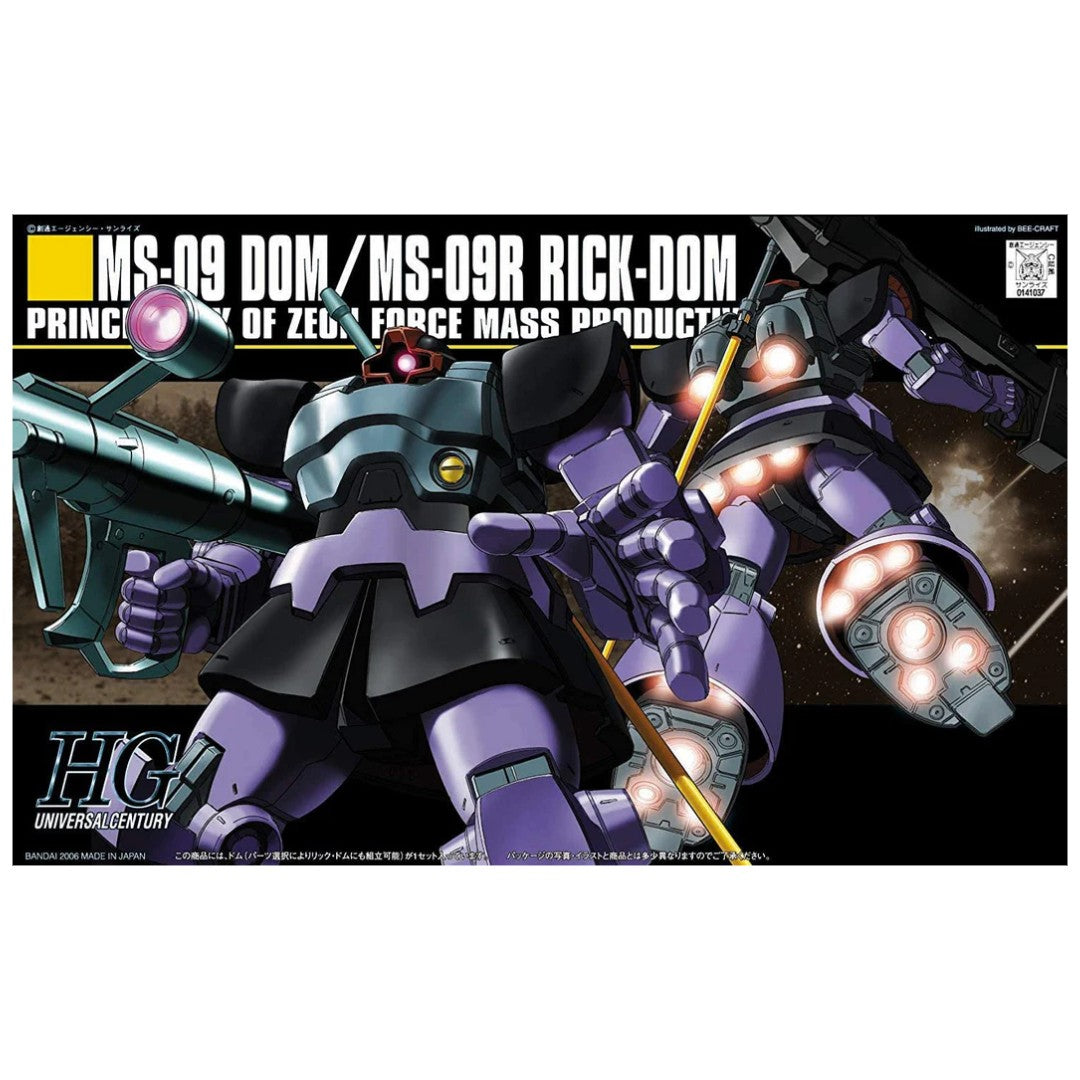 1/144 HGUC MS-09 Dom / Rick-Dom - Model Kit Articulado - Bandai
