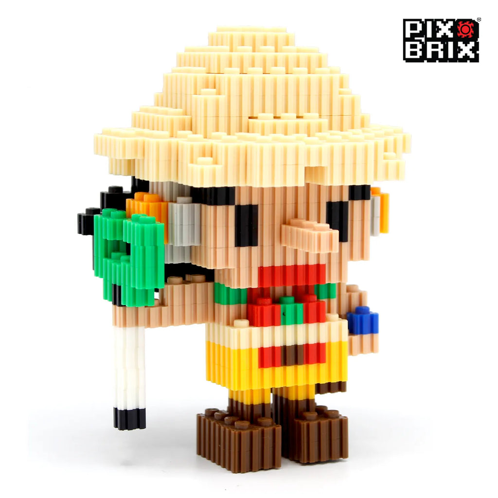 Usopp Armable 3D - One Piece - Pix Brix