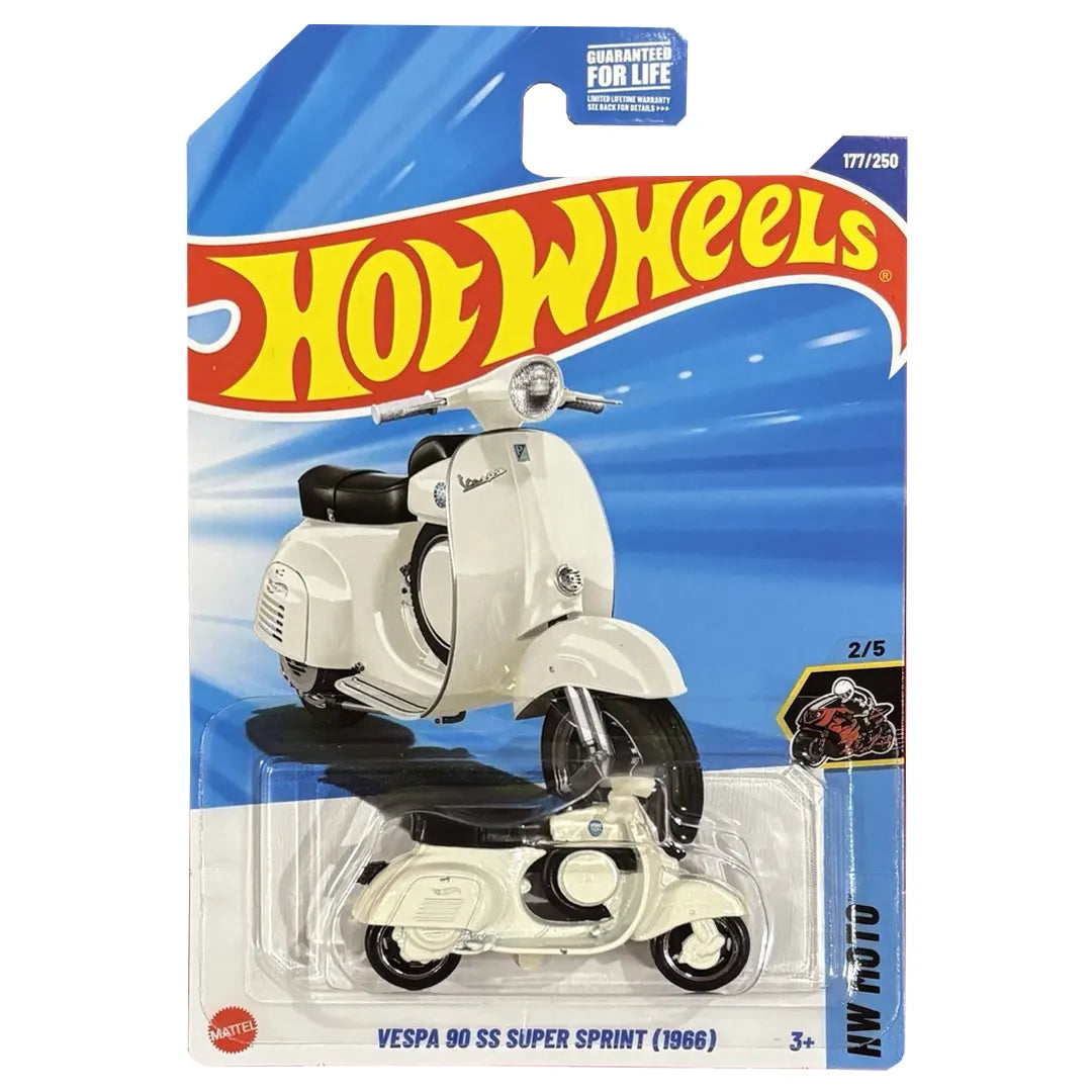 Vespa 90 SS Super Sprint(1966) - Moto 2/5 - Hot Wheels