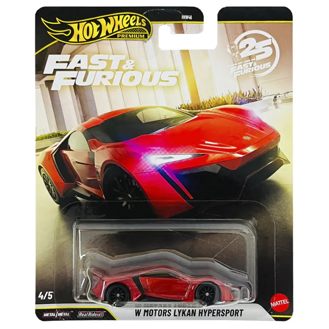 W Motors Lykan Hypersport - 25 Fast y Furious 4/5 - Hot Wheels