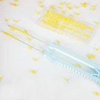 SET PRO - Pinzas Punta Fina + Bandejas Organizadoras - Mini 2.6mm - COLOR AL AZAR