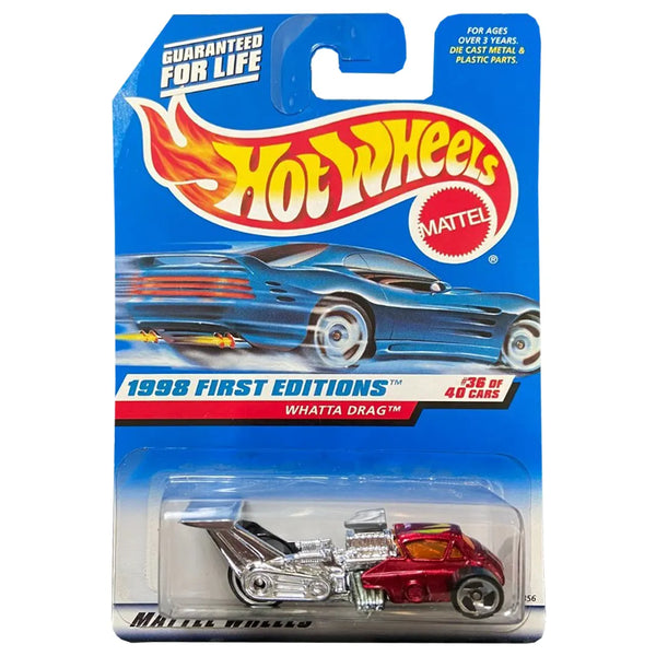 Whatta Drag - 1998 First Editions 36/40 - Hot Wheels