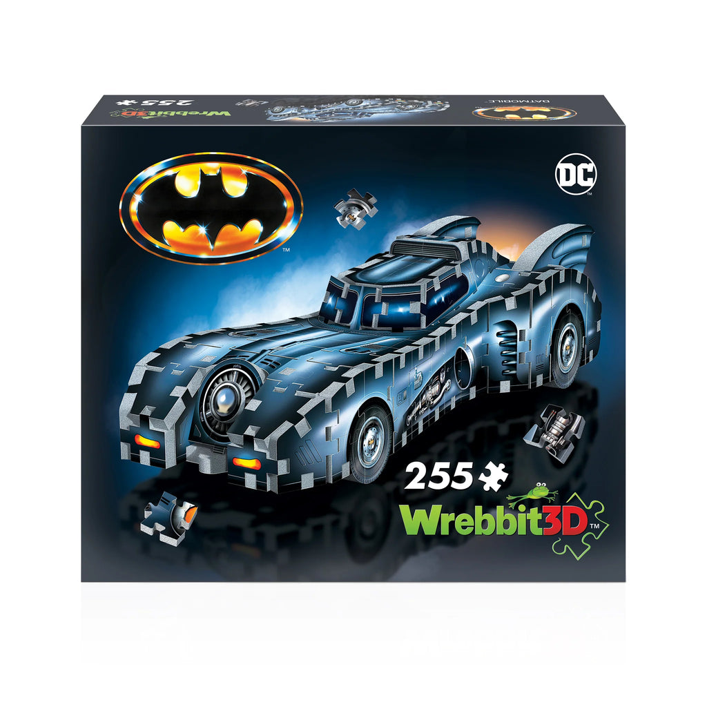 BATMOBILE 1989 - BATMAN - Wrebbit Rompecabezas 3D