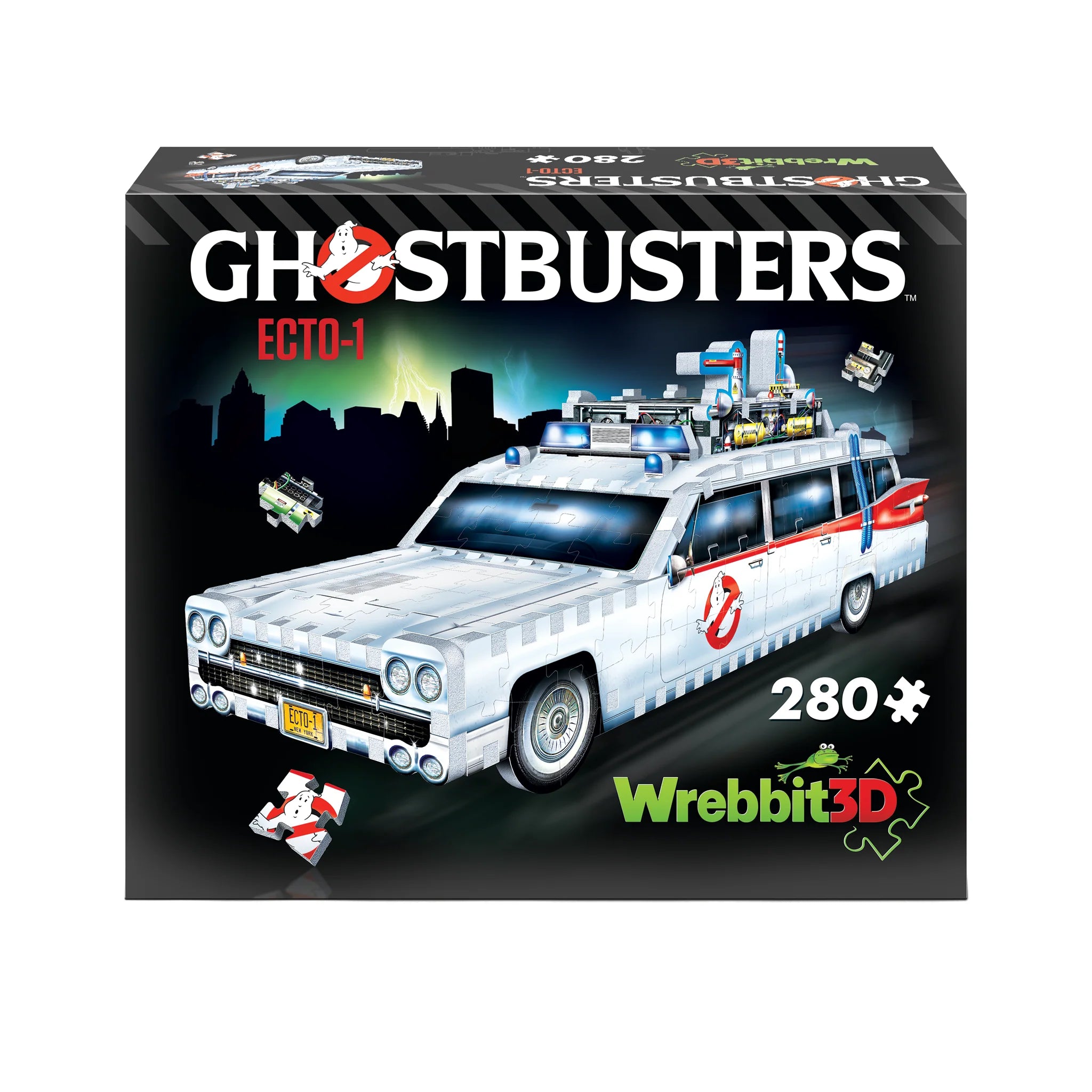 ECTO-1 - GHOSTBUSTERS - Wrebbit Rompecabezas 3D