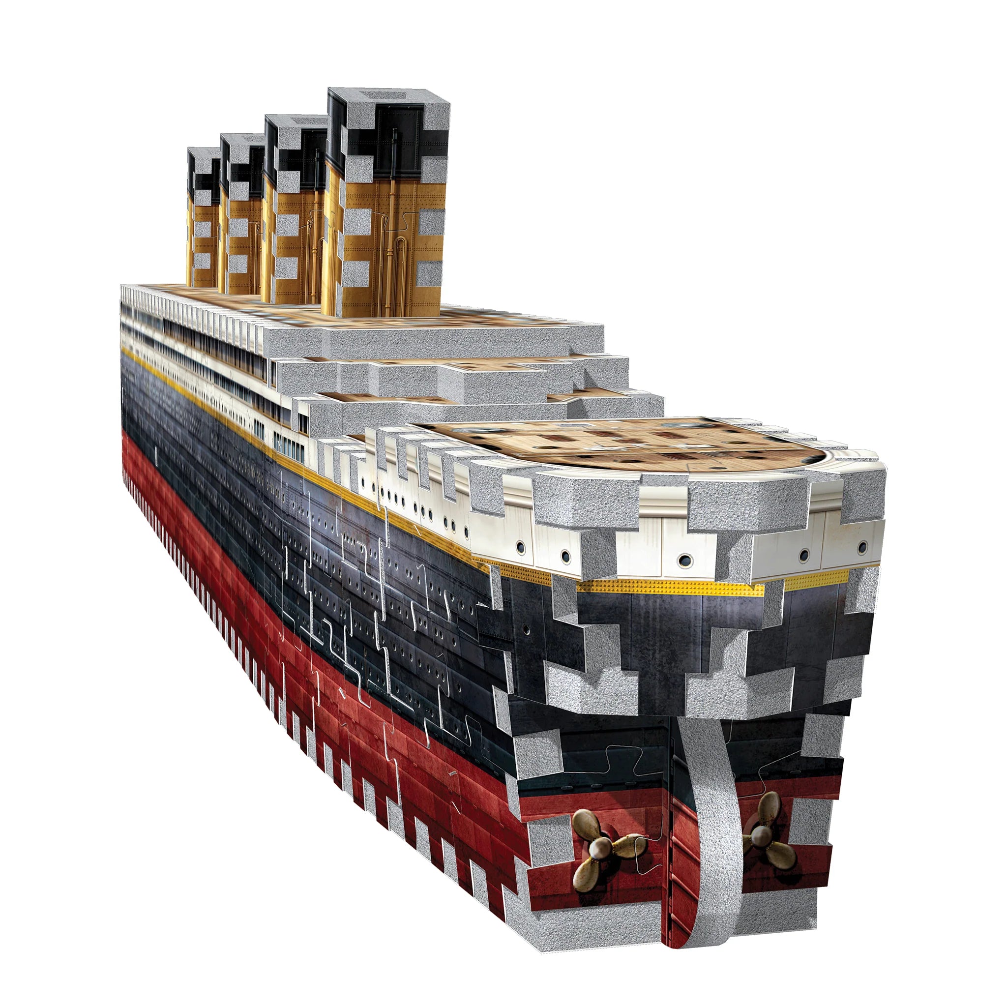 TITANIC LIVERPOOL - Wrebbit Rompecabezas 3D