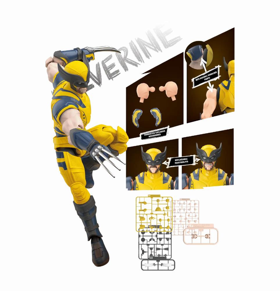 Wolverine - Marvel Deadpool & Wolverine - Champion Class 05 - Model Kit - BLOKEES