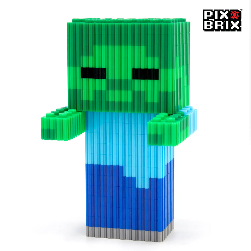 Zombie Armable 3D - Minecraft - Pix Brix – BlasterChile