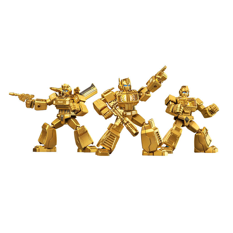 SET 5 FIGURAS - Transformers-X Yearly Version 2024 The Golden Lagoon - Model Kit Articulado - BLOKEES