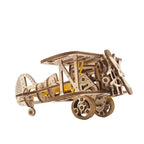 Mini Biplane -  Puzle 3D de Madera - Ugears