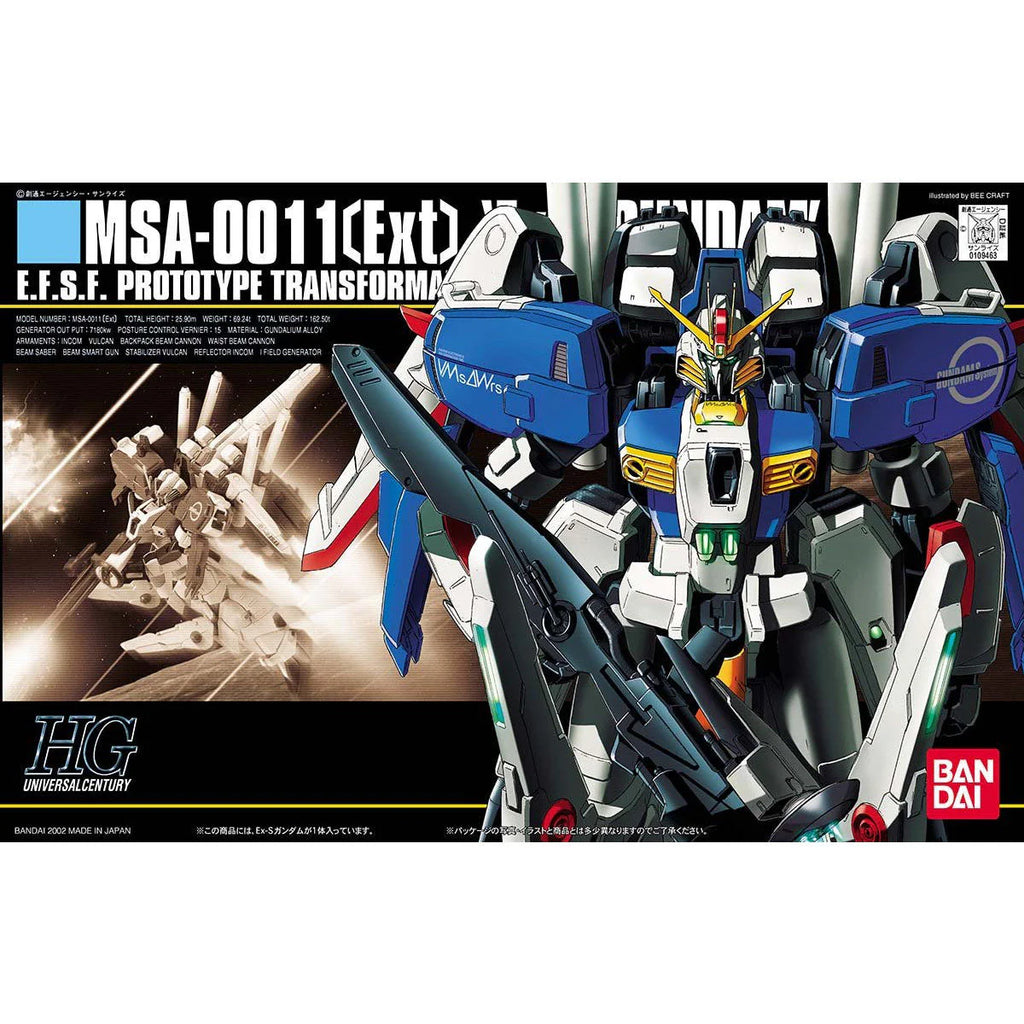 HGUC 1/144  EX-S GUNDAM - Model Kit Articulado - Bandai