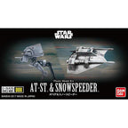 VEHICLE MODEL 008 AT-ST & SNOWSPEEDER - Model Kit - Star Wars