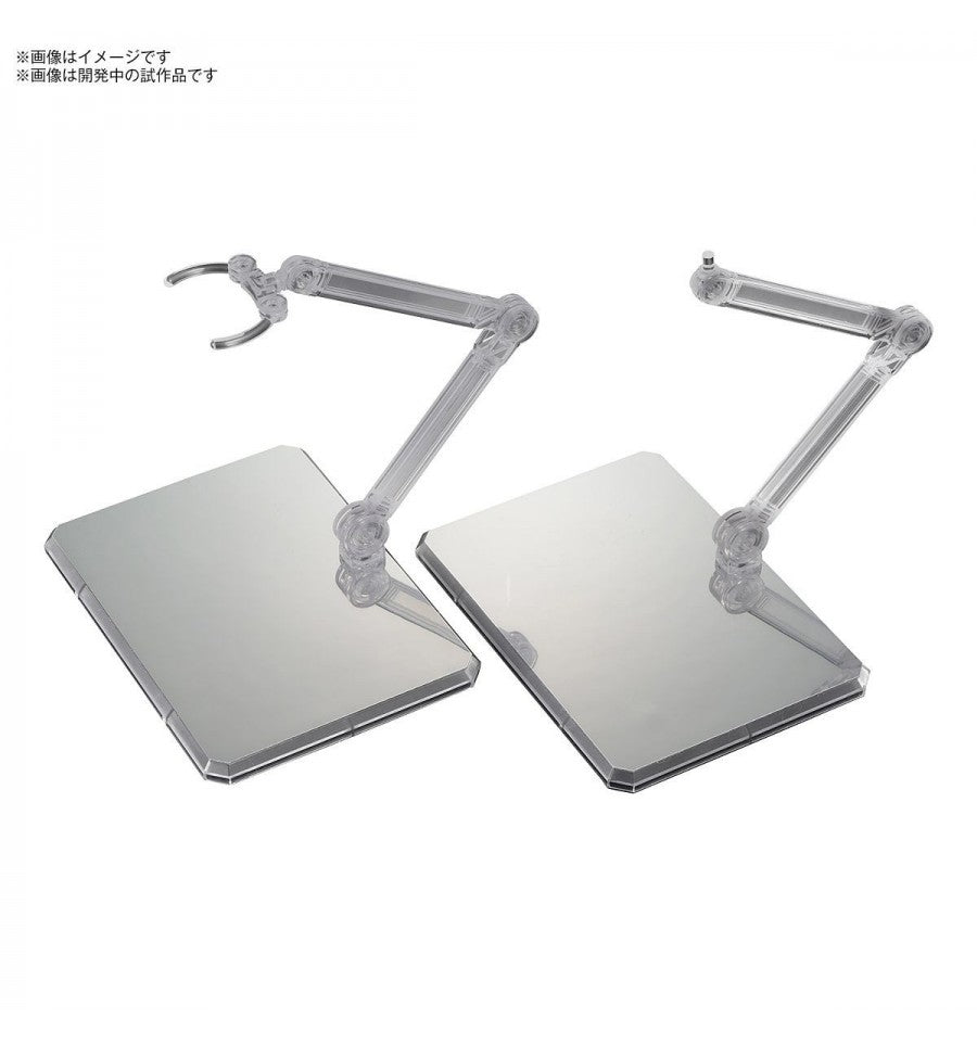ACTION BASE 7 [CLEAR COLOR] - MIRROR STICKERS SET - Herramientas Model Kit - Bandai