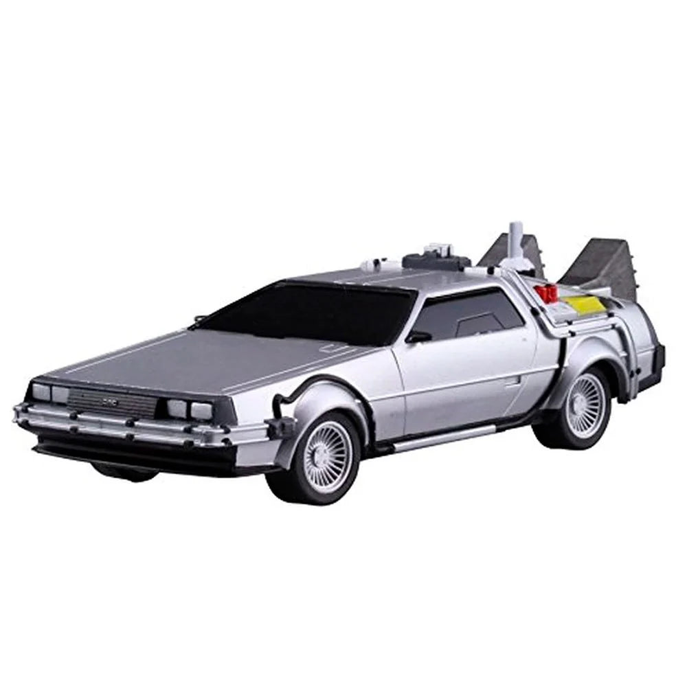BACK TO THE FUTURE PART II DELOREAN PULL-BACK (1/43) - Model Kit - Aoshima