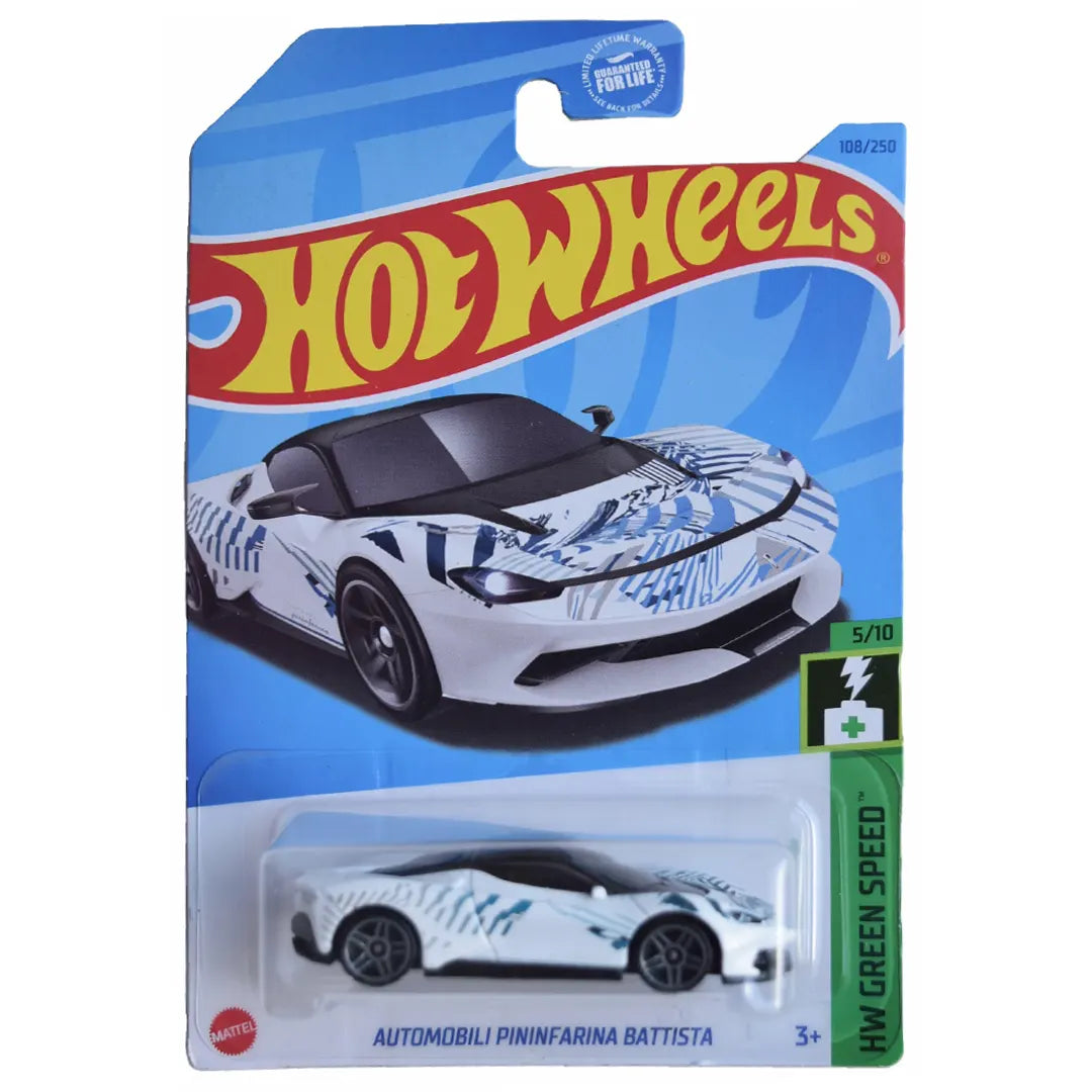 Automobili Pininfarina Battista - Green Speed 5/10 - Hot Wheels