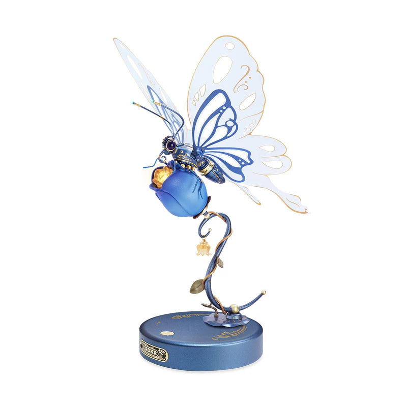 Butterfly BLUE - Mechanical Models - Model Kit ROKR