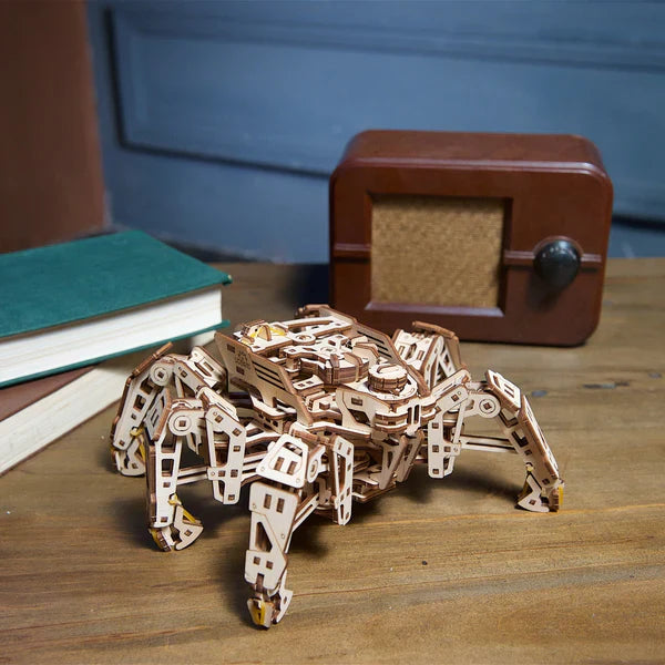 Hexápodo Mecánico - Maqueta Mecánica de Madera - Ugears