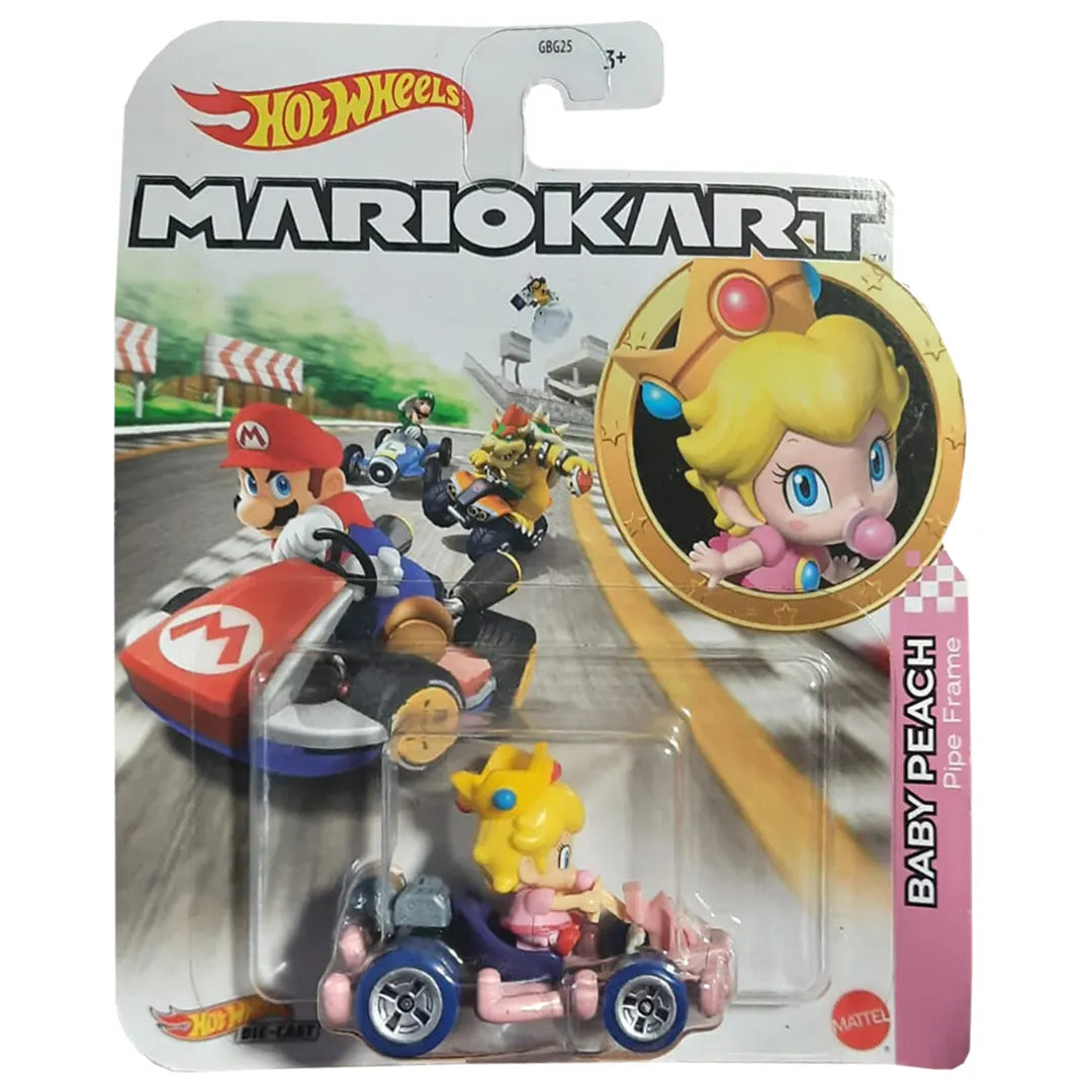 Baby Peach - Mario Kart - Hot Wheels