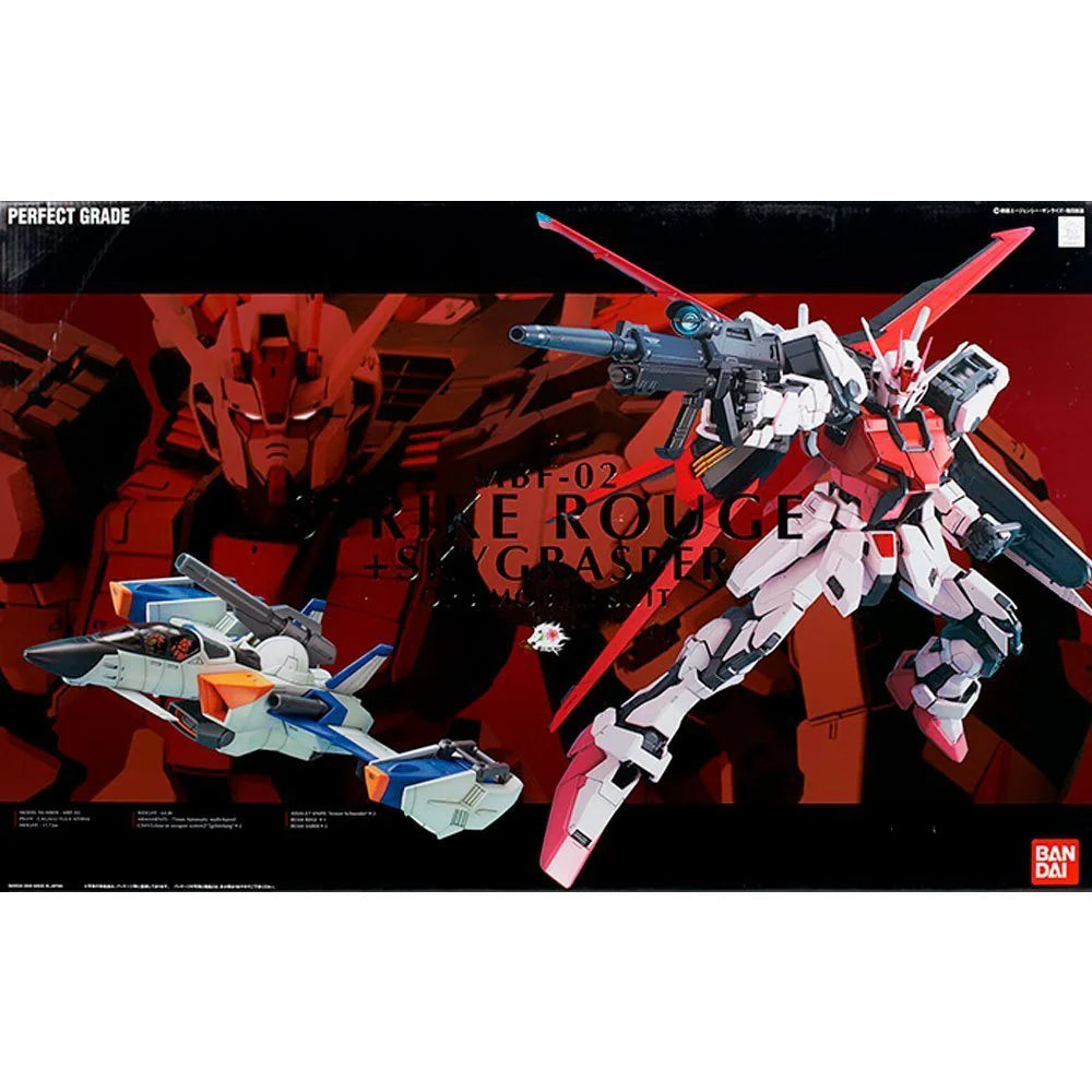 PG 1/60 STRIKE ROUGE + SKY GRASPER - Model Kit Articulado - Bandai