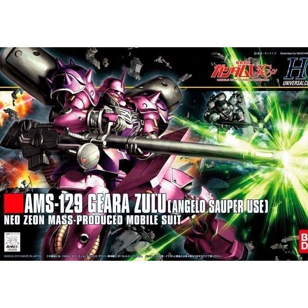 1/144 HGUC GEARA ZULU ANGELO SAUPER'S - Model Kit Articulado - Bandai