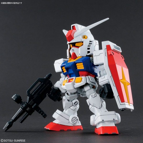 SD GUNDAM CROSS SILHOUETTE RX 78 2 - Model Kit Articulado - Bandai