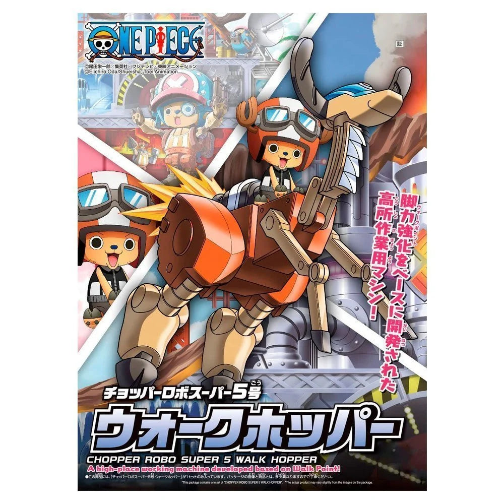 CHOPPER ROBO SUPER 5 WALK HOPPER - Model Kit Articulado - Bandai