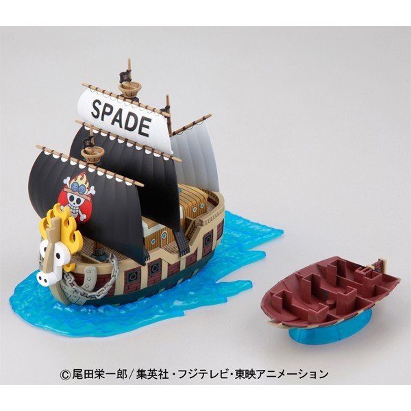 SPADE PIRATES' SHIP 2022 Grand Ship Collection - Model Kit ONE PIECE - Bandai