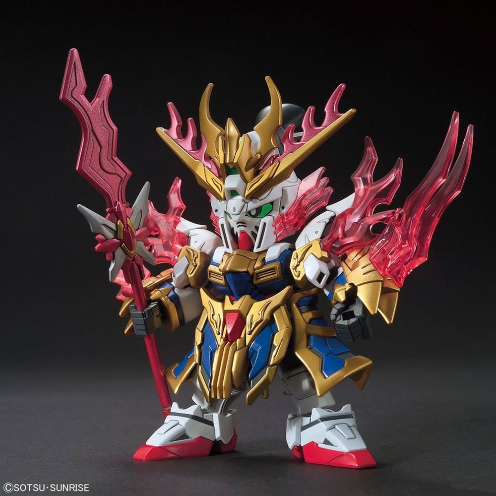 SD SANGOKU SOKETSUDEN ZHANG FEI GOD GUNDAM - Model Kit Articulado - Bandai