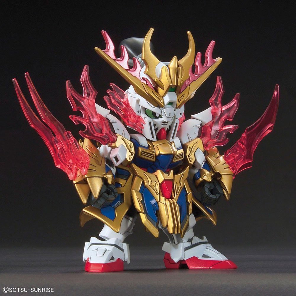 SD SANGOKU SOKETSUDEN ZHANG FEI GOD GUNDAM - Model Kit Articulado - Bandai